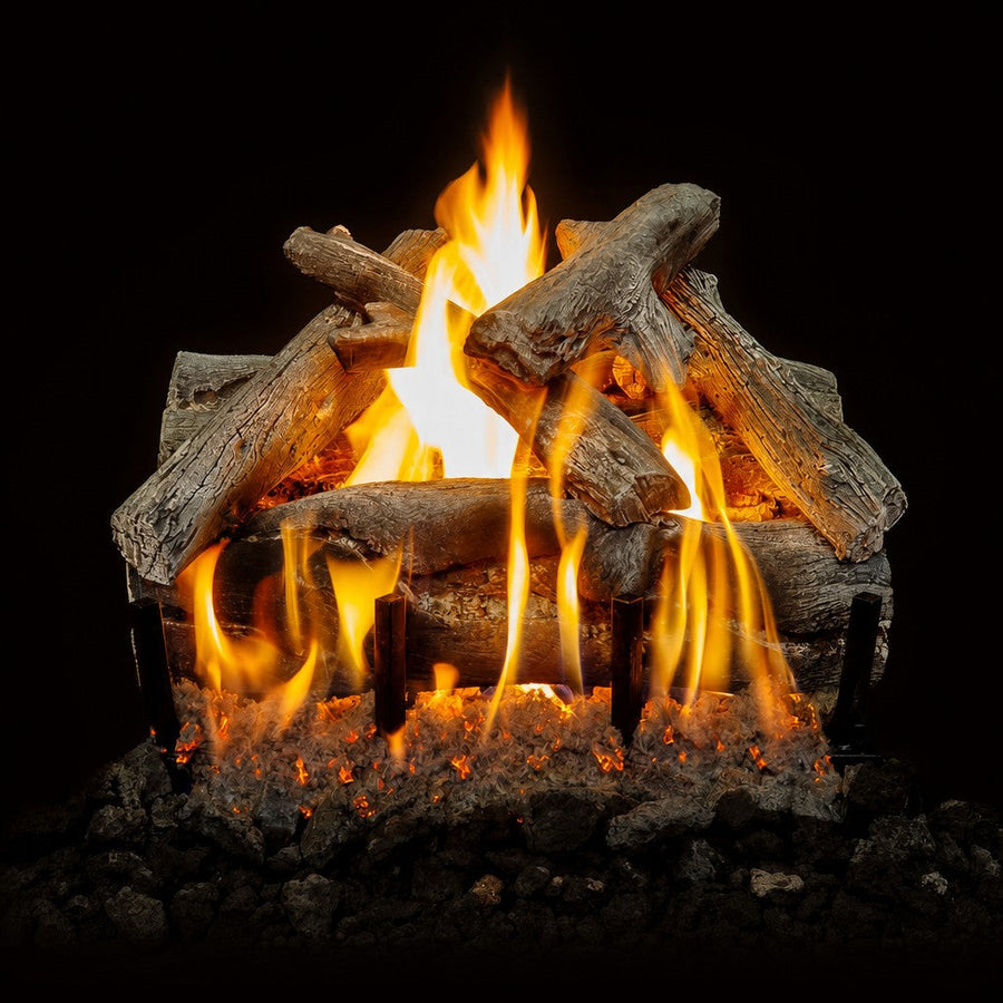 Western Driftwood Outdoor Gas Log Set