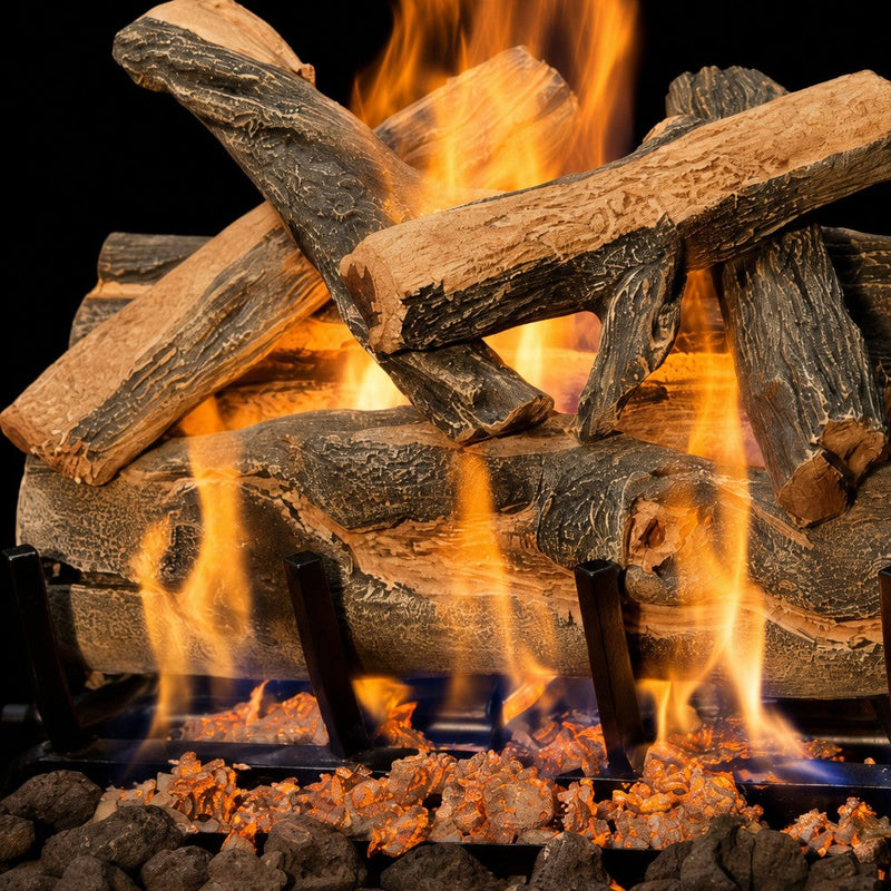 18" Arizona Juniper Vented Gas Log Set | Grand Canyon