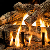 18" Arizona Weathered Oak Outdoor Gas Log Set | Grand Canyon