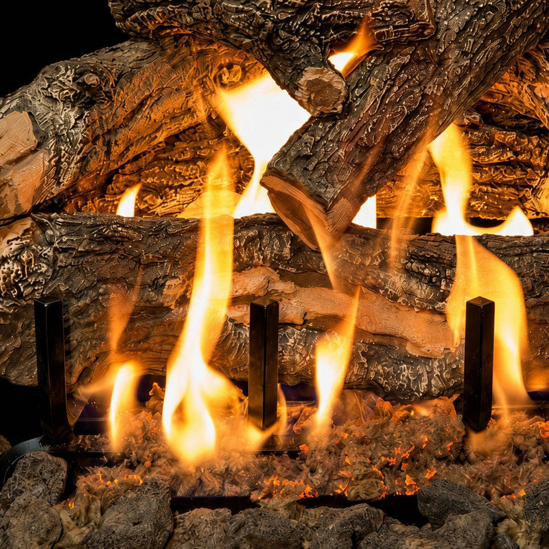 18" Arizona Weathered Oak Vented Gas Log Set | Grand Canyon