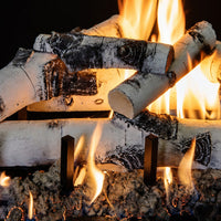 18" Quaking Aspen Outdoor Gas Log Set | Grand Canyon