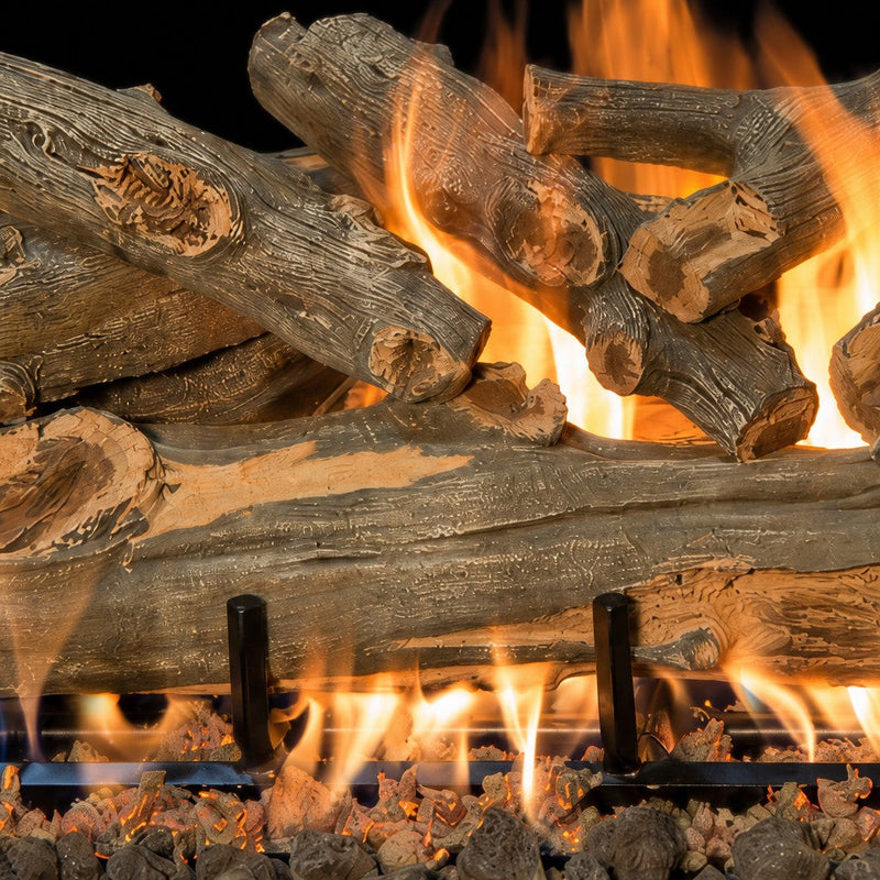 30" Arizona Juniper Outdoor Gas Log Set | Grand Canyon