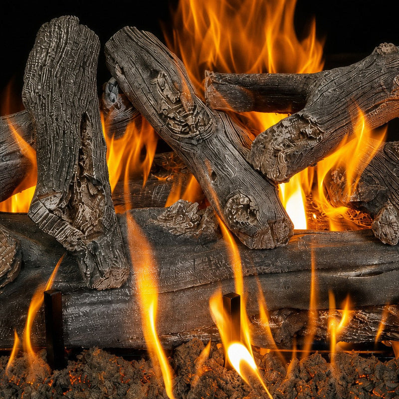 30" Western Driftwood Outdoor Gas Log Set | Grand Canyon