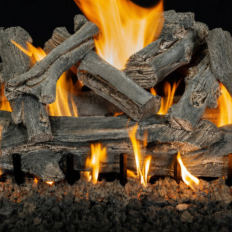 42" Western Driftwood See-Through Vented Gas Log Set | Grand Canyon
