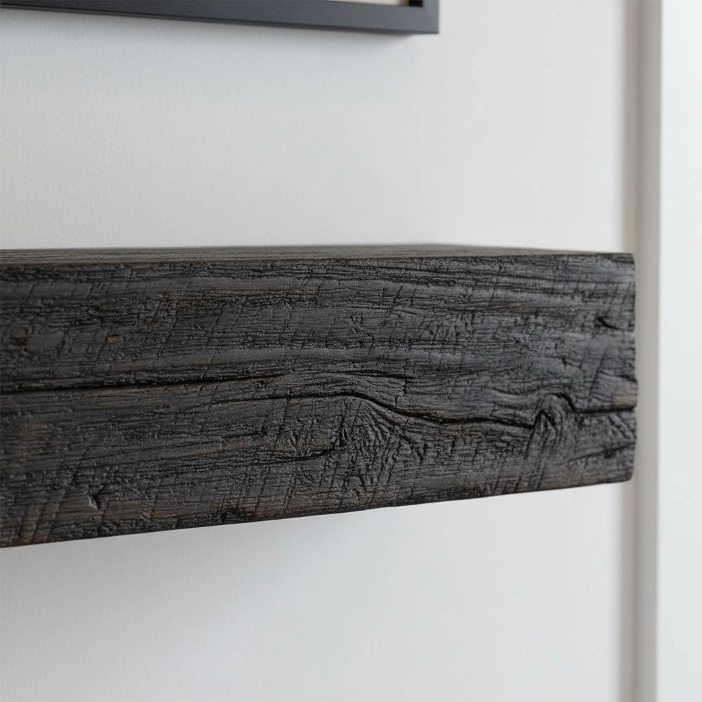 Grist Mill Non-Combustible Concrete Mantel Shelf Eclipse Finish