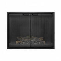 Cavestone Fireplace Glass Doors | Custom Masonry Fit