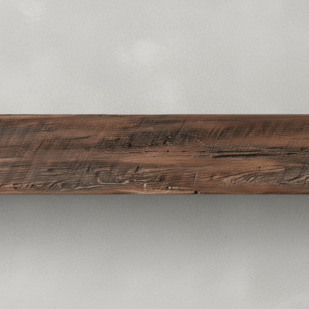 Grist Mill Non-Combustible Concrete Mantel Shelf Maduro Finish