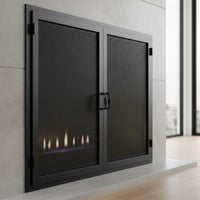 Legend Custom Masonry & Prefab Fireplace Mesh Doors