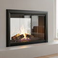 Bungalow - Masonry Fireplace Glass Door Masonry | Custom