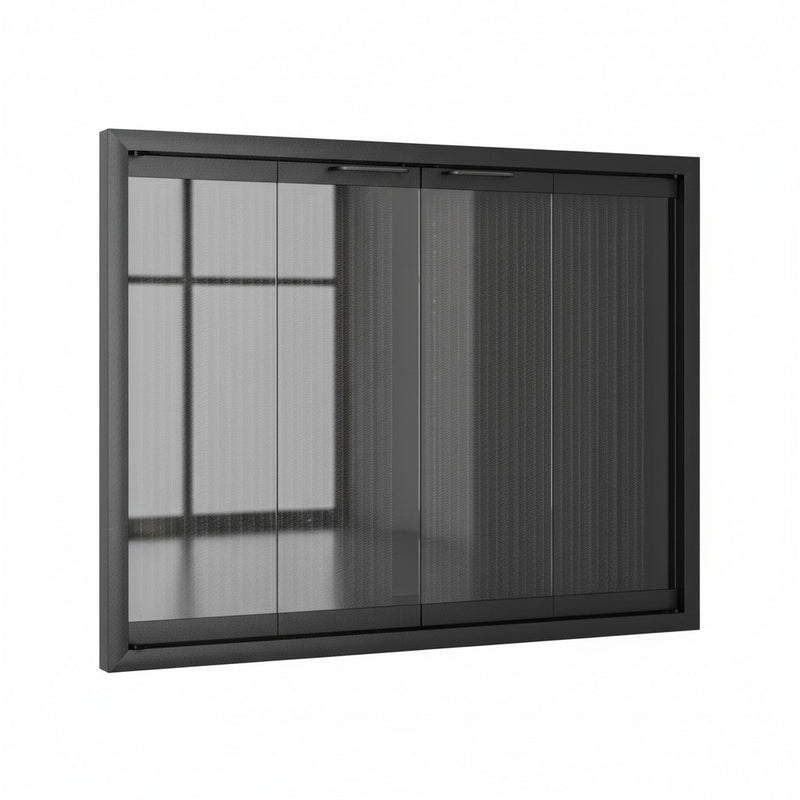 Cavestone Fireplace Glass Doors | Custom Masonry Fit