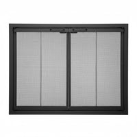 Cavestone Fireplace Glass Doors | Custom Masonry Fit