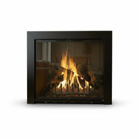 Reflection - Custom Masonry Fireplace Glass Doors