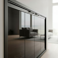 Cabot - Steel Masonry Fireplace Glass Doors | Custom