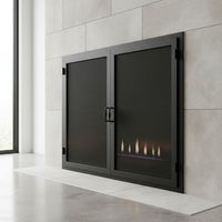 Legend Custom Masonry & Prefab Fireplace Mesh Doors