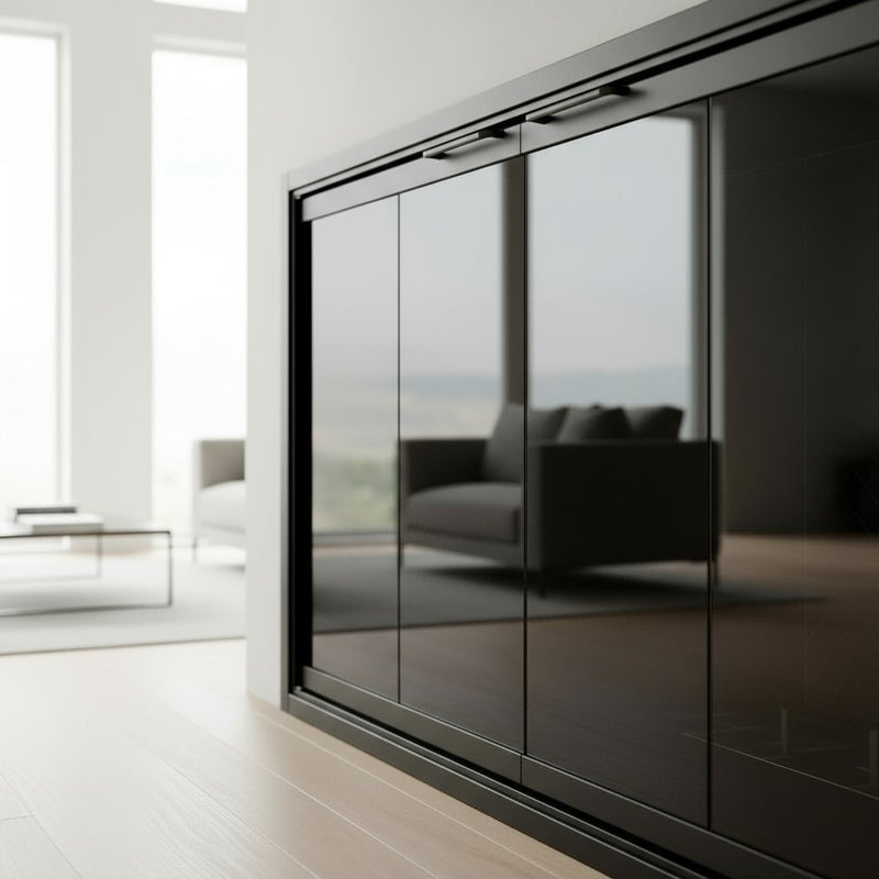 Cabot - Steel Masonry Fireplace Glass Doors | Custom