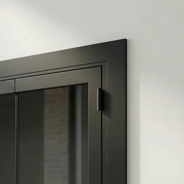 2x Custom Carolina Flush Fit Fireplace Doors