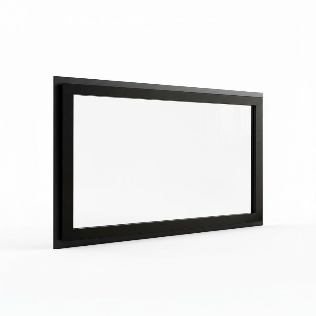 Slim Moderne - Masonry & Prefab Fireplace Glass Doors