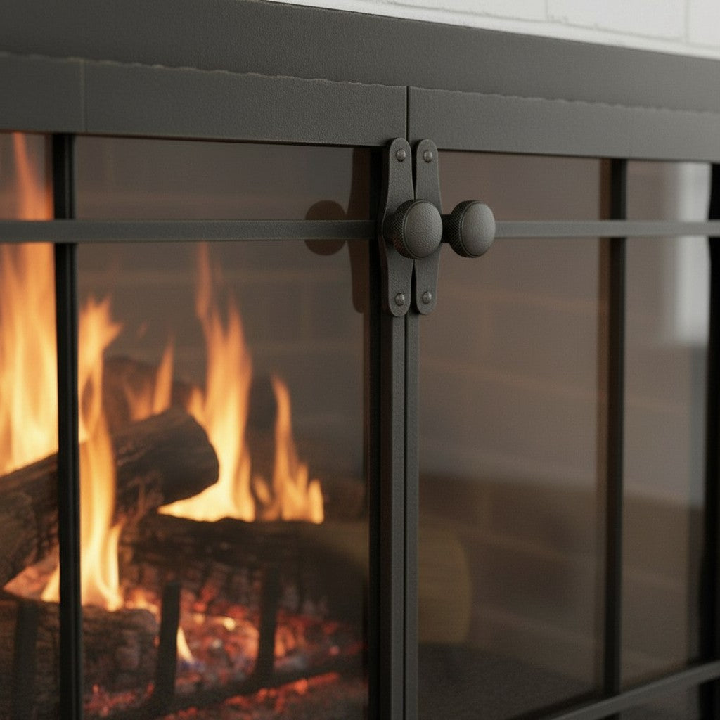 Craftsman - Masonry & Prefab Fireplace Glass Doors