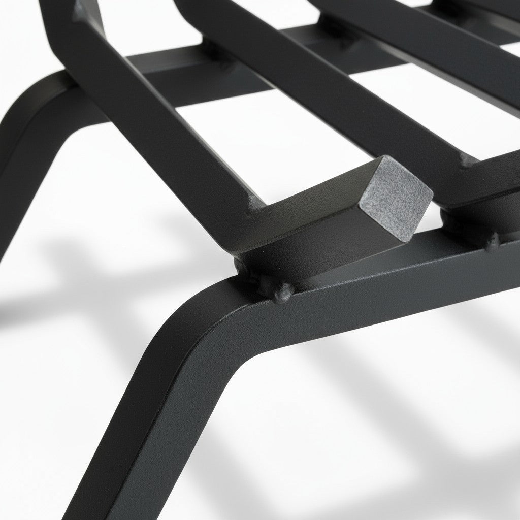 18" Heavy-Duty Fireplace Grate – ¾” Solid Steel | Made in USA by Design Specialties | Lifetime Warranty