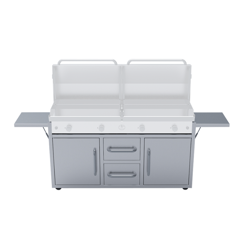 Le Griddle Grand Texan Freestanding Cart for GFE160 - Stainless Steel