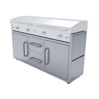 Le Griddle Grand Texan Freestanding Cart for GFE160 - Stainless Steel