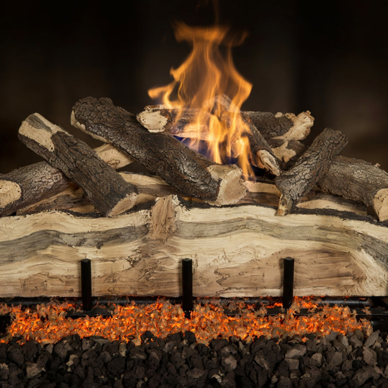 30" Blue Pine Split Outdoor Gas Log Set | Grand Canyon