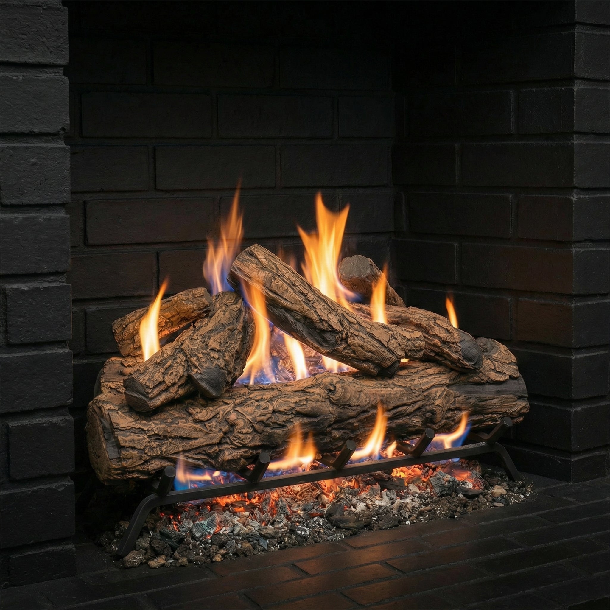 36" Country Oak Gas Log Set | Formation Creation