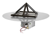 Grand Canyon 36" Tee-Pee Stack Outdoor Fire Pit Burner Kit - Propane, Electronic Ignition (WBECS)