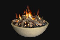 Grand Canyon 48" x 16" GFRC Round Fire Bowl
