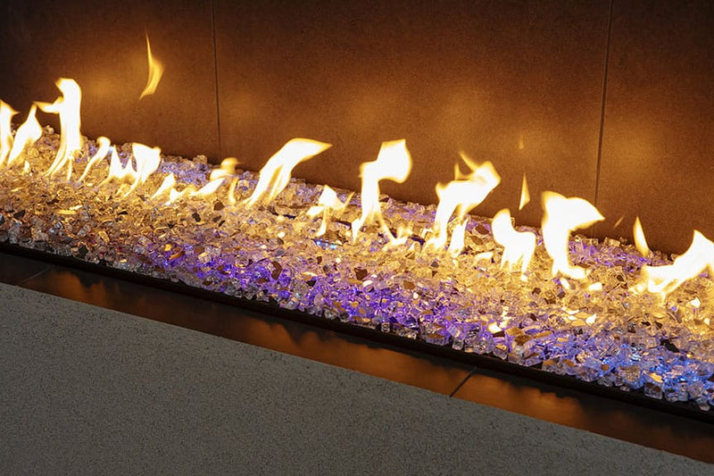 Grand Canyon Bedrock 84" Linear Drop-In Gas Burner & Case