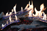 Grand Canyon Bedrock Traditional 48" Drop-In Gas Burner with GlowFire Logs