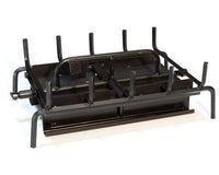 Grand Canyon 36" See-Through 3-Burner Assembled Gas Burner System — Propane, Electronic Ignition with Remote & Rock Kit