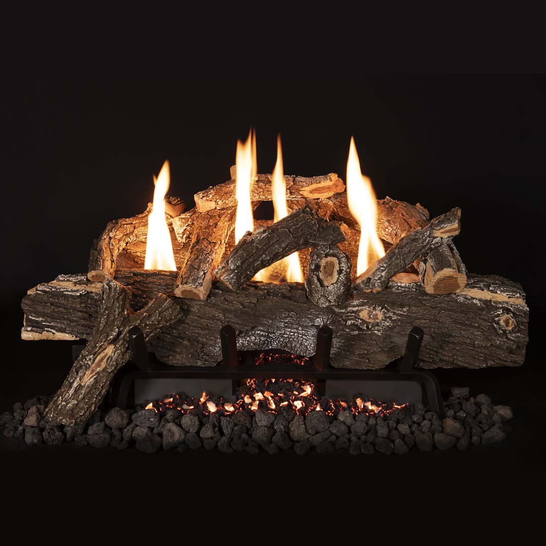 Grand Canyon Weathered Oak Vent Free Gas Log Set - Customized Options
