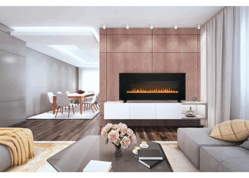 Harsten 50 Electric Linear Fireplace - Model NEFL50HF-BT - ExceptionalFire