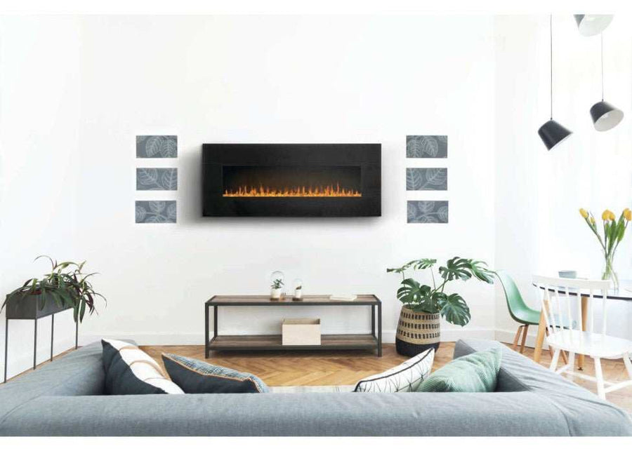 Harsten 50 Electric Linear Fireplace - Model NEFL50HF-BT