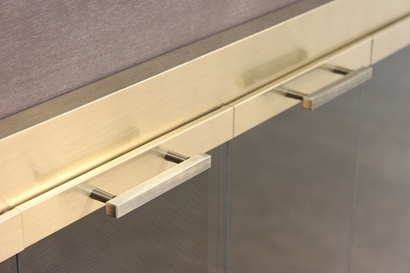 Heritage - Masonry Steel Fireplace Glass Doors