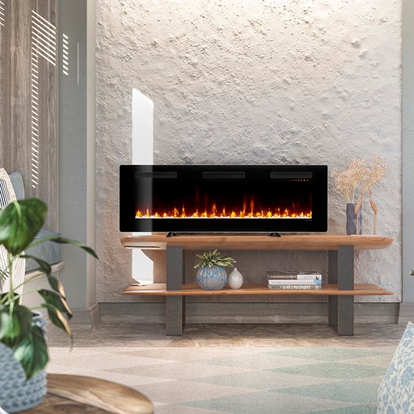 Sierra Linear 60" Electric Fireplace
