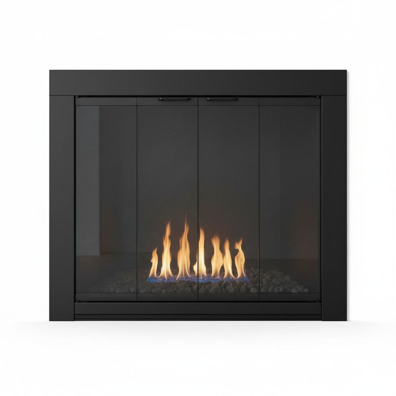 #6498 - Change for Medio Custom Fireplace Doors / Vintage Brass