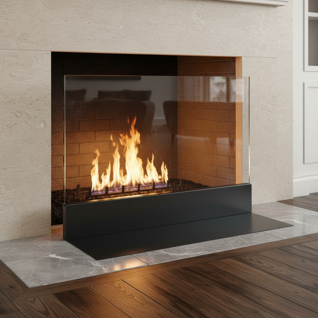 Upgrade 6477 - Glass Screen - Custom Design / 45"W x 27"H / Ancient Age