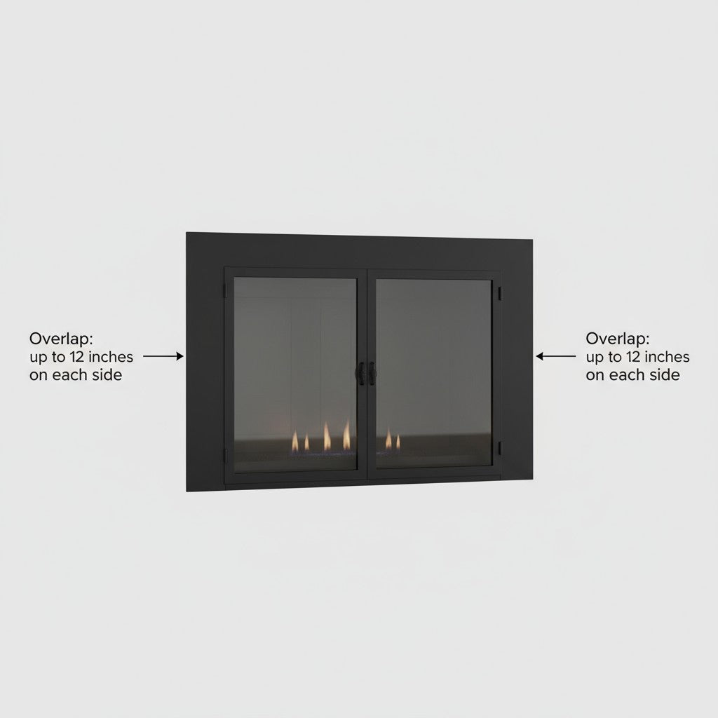 Legend Custom Masonry & Prefab Fireplace Glass Doors