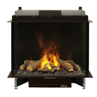 e-MatriX 32"x26" Electric Firebox – Three-Sided (Bay) Front Glass (FEF3226L3)