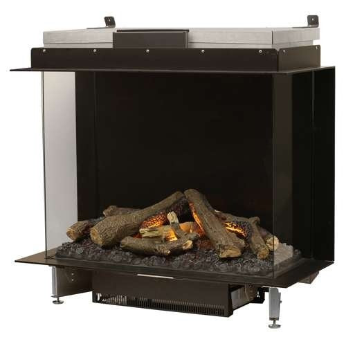 e-MatriX 32"x26" Electric Firebox – Three-Sided (Bay) Front Glass (FEF3226L3)