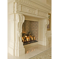 Isokern Magnum Modular Firebox — 42″ or 48″ — manufacturer product photograph; installation finishes and separately sold components may be shown