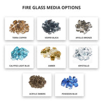 Landscape Pro Multi 44-Inch Three-Sided Electric Fireplace - Model LPM-4416 - ExceptionalFire