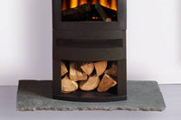 British Fires Bramshaw — freestanding log-storage base