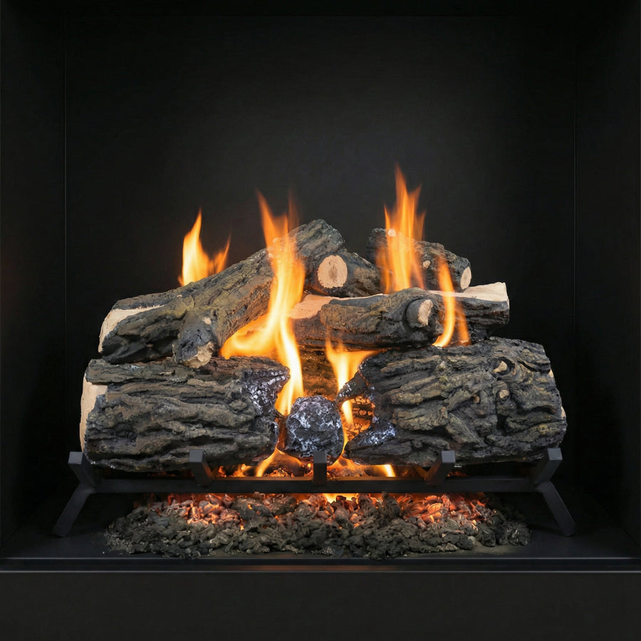 Blazed Oak Gas Log Set