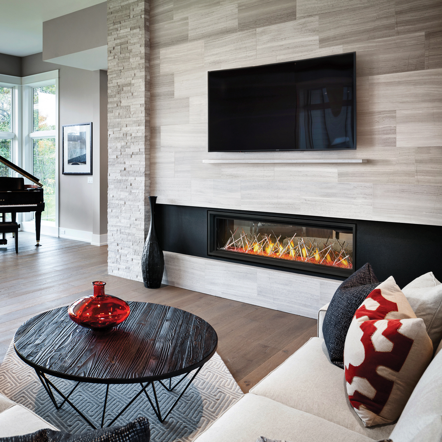 Napoleon Luxuria 62" See-Through Direct Vent Gas Fireplace
