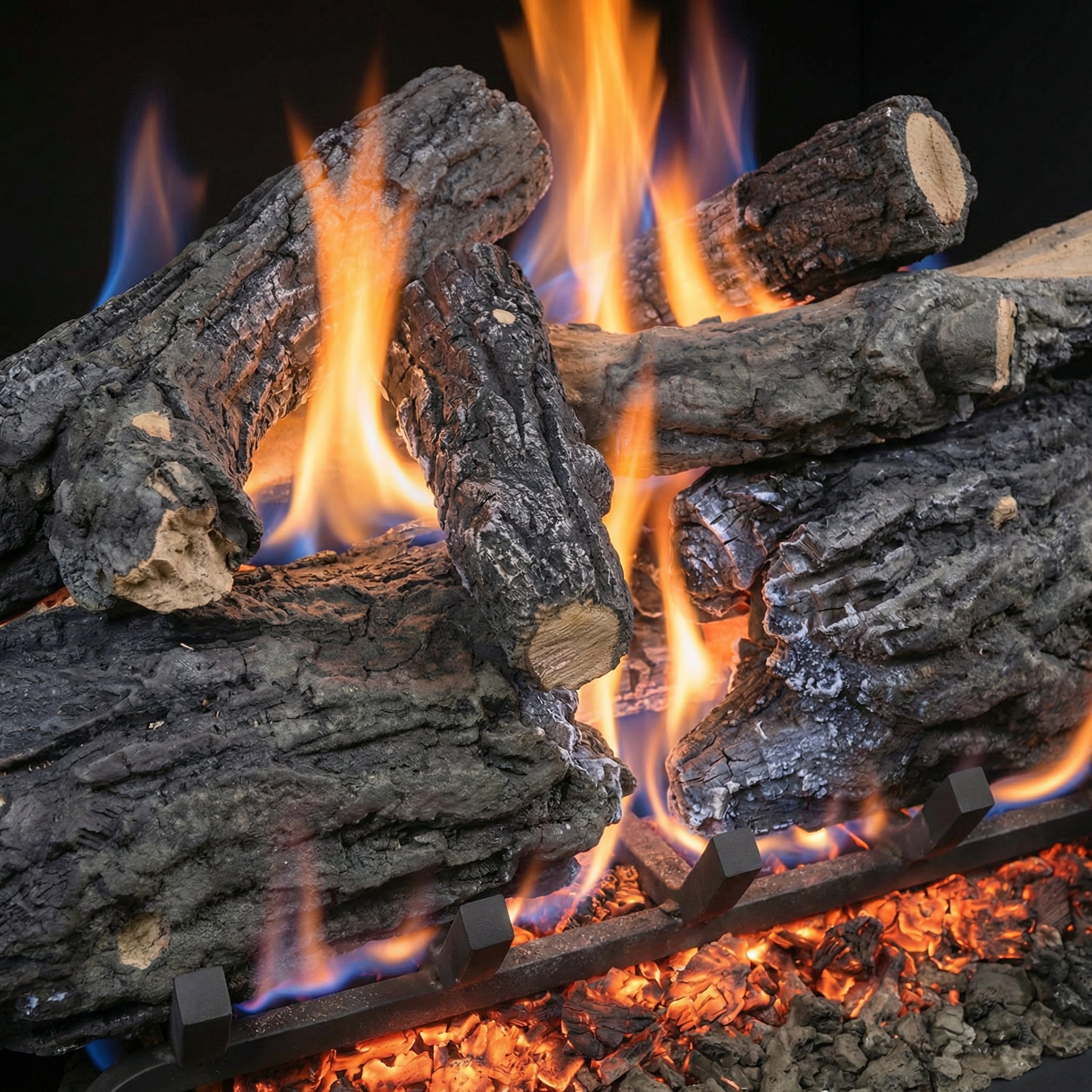 18" Blazed Oak Gas Log Set | Formation Creation