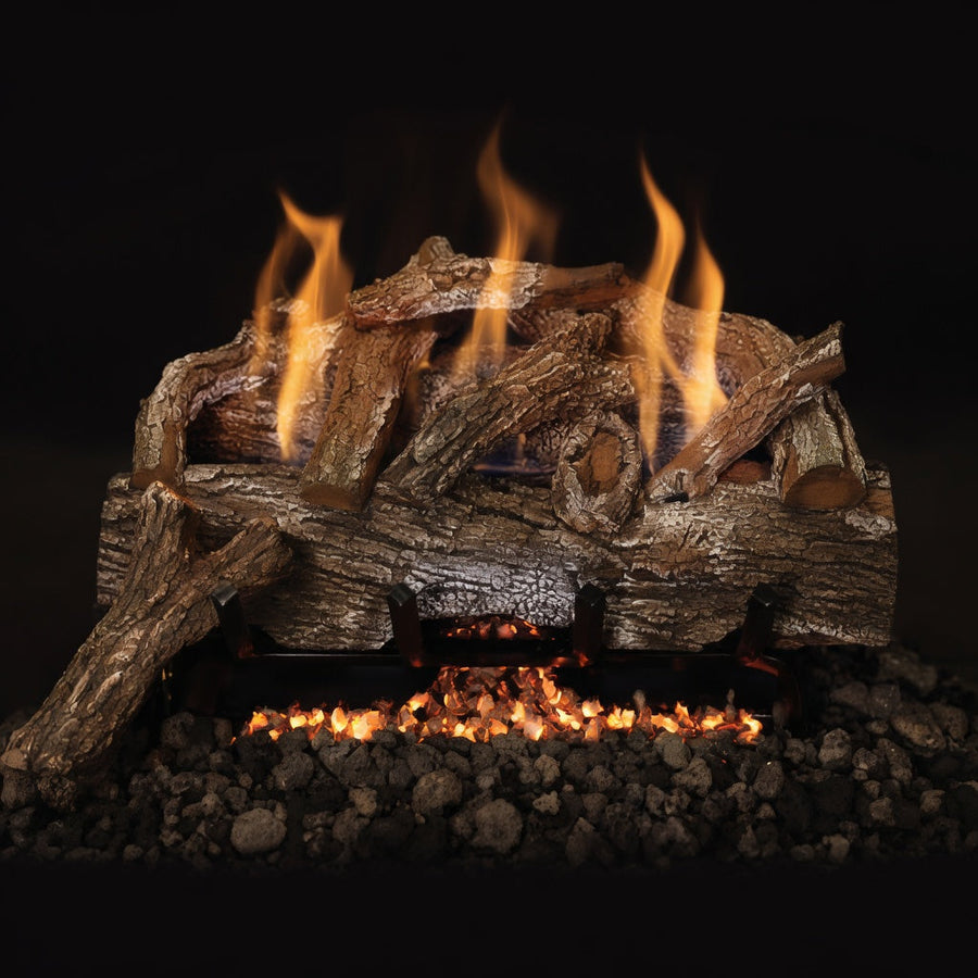 Red Oak Ventless Gas Log Set
