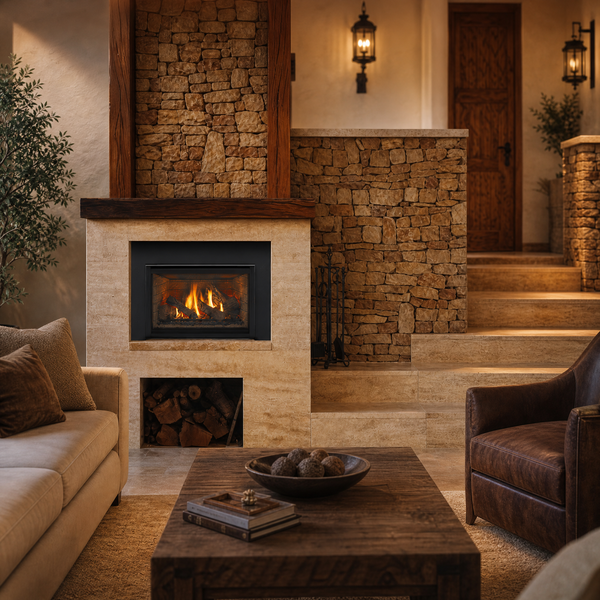 Majestic Trilliant 30" Direct Vent Gas Fireplace Insert — lifestyle